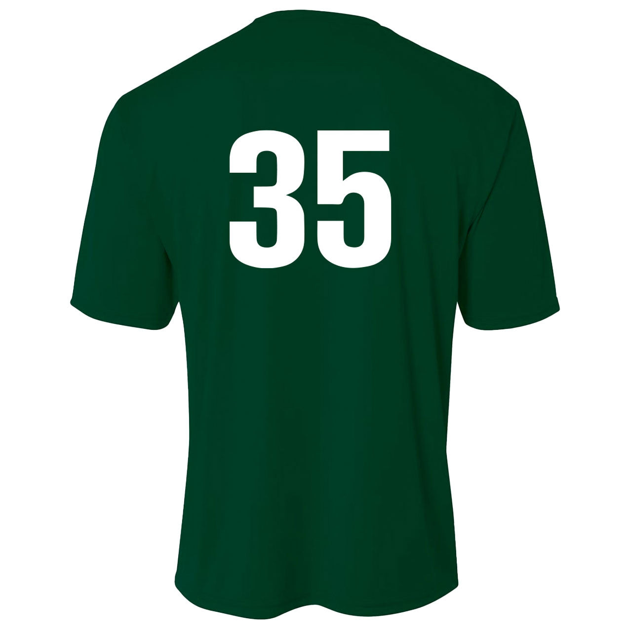 HAWKS BASEBALL TECH PLAYER'S JERSEY TEE - GREEN