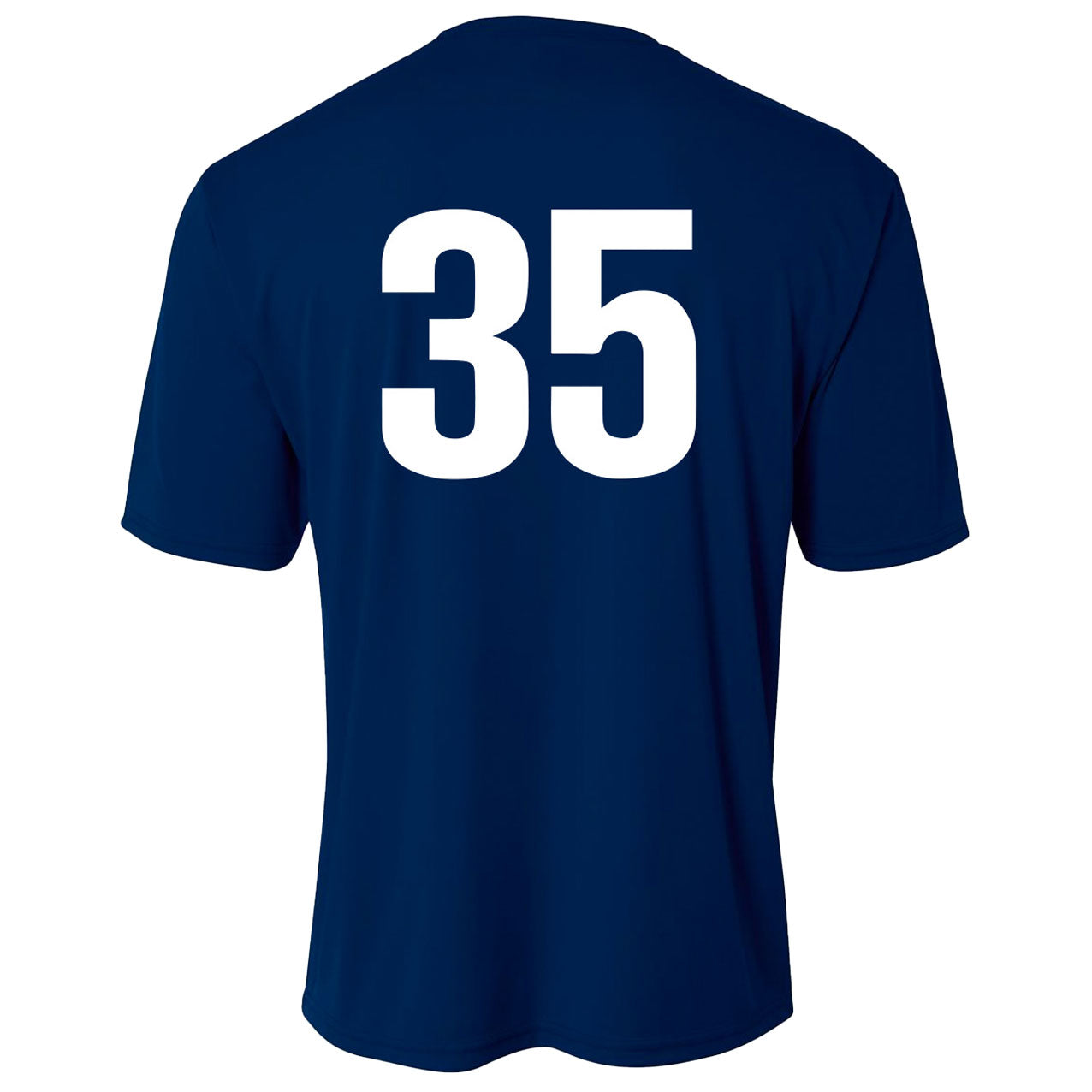 HAWKS BASEBALL TECH PLAYER'S JERSEY TEE - NAVY