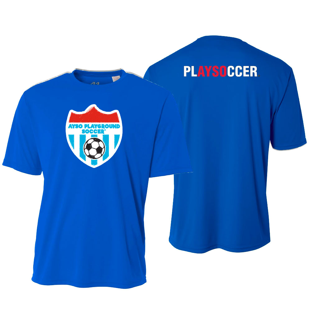 AYSO PLAYGROUND TEAM KIT (JERSEY/SHORTS/ SHOE SIZE 5-7 SOCKS)