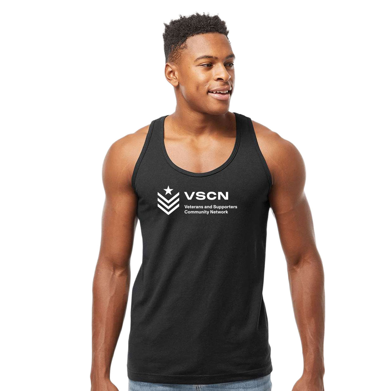 VSCN FINE JERSEY TANK TOP