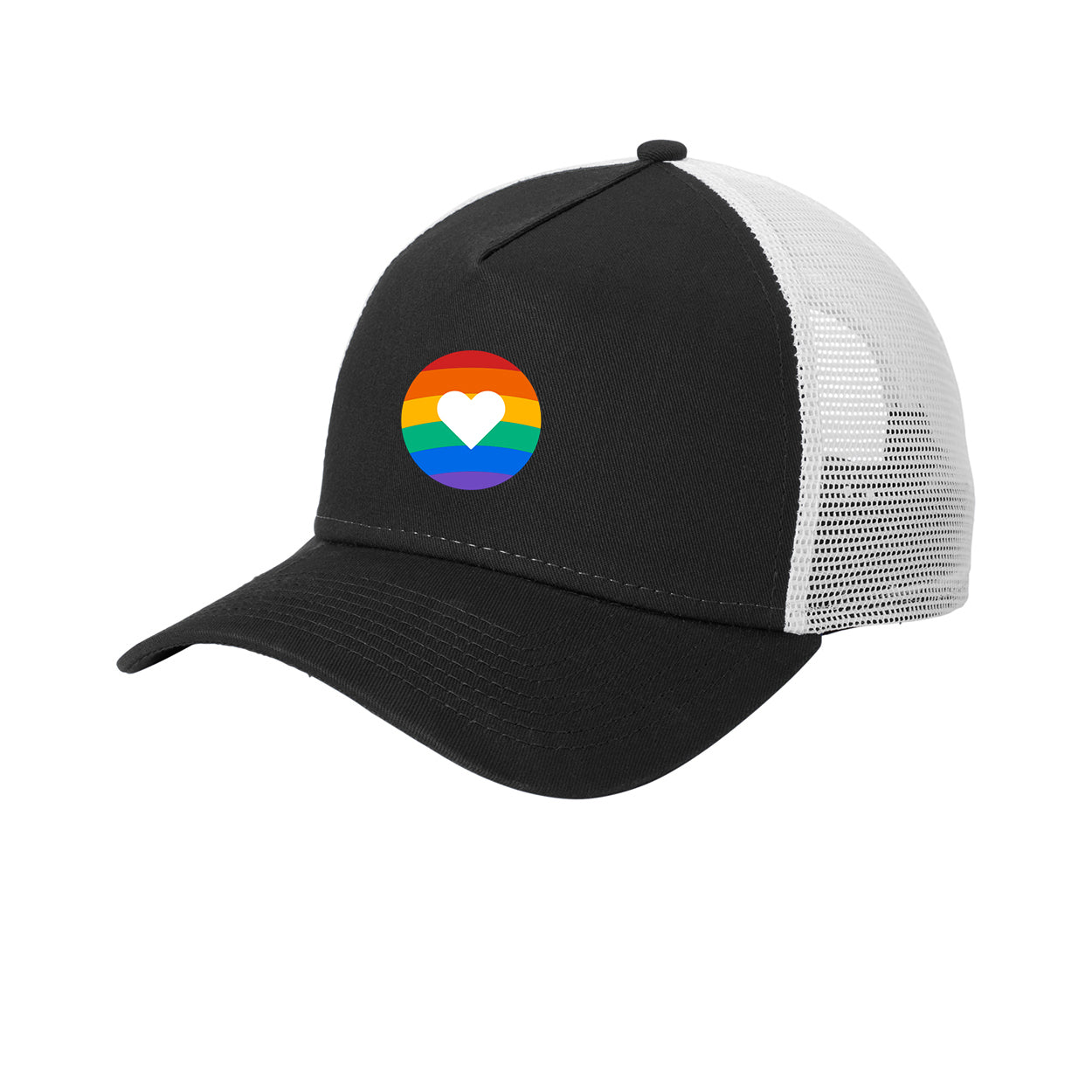 OUT AND ABOUT LOGO NEW ERA SNAPBACK TRUCKER CAP
