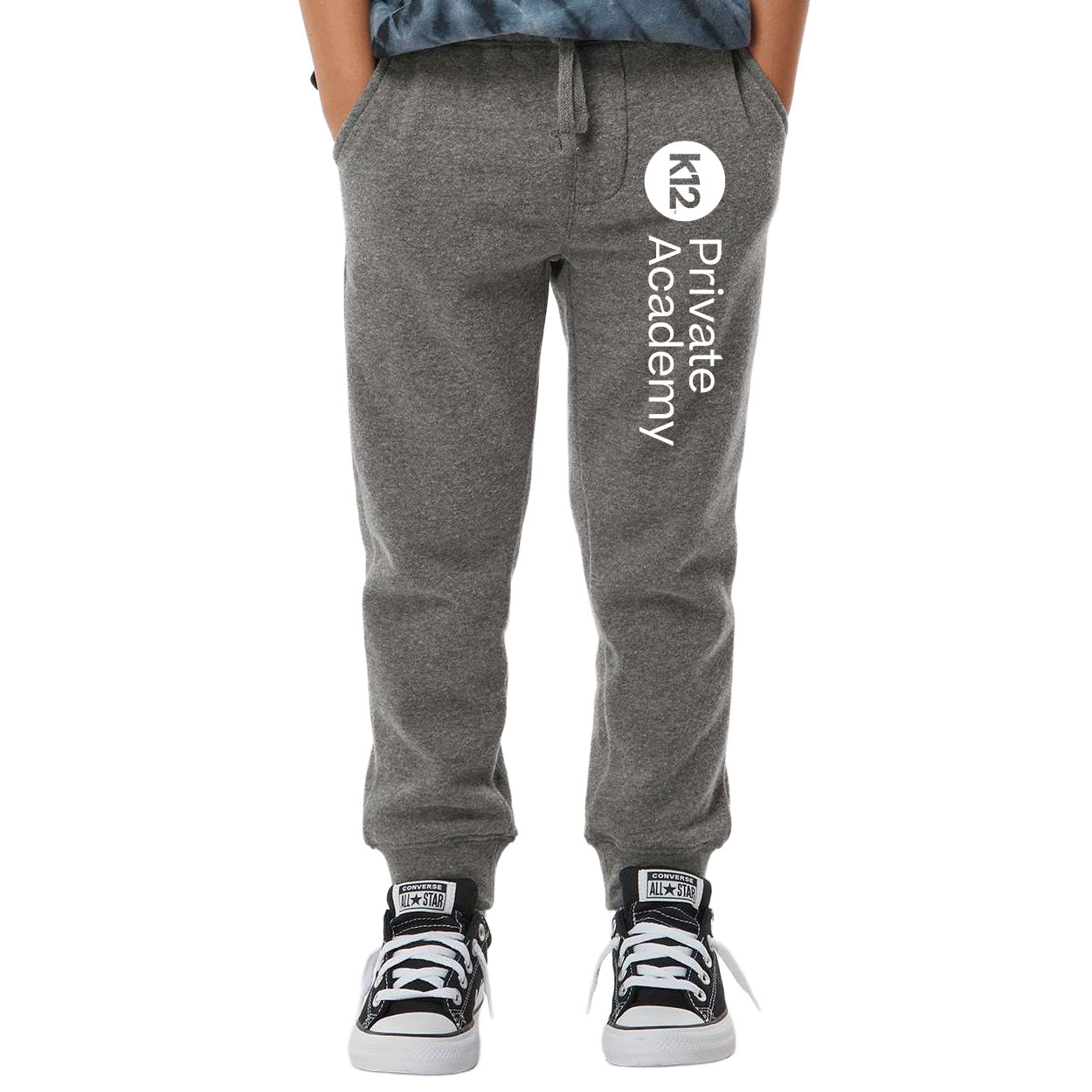 K12 PRIVATE ACADEMY LOGO YOUTH LIGHTWEIGHT SPECIAL BLEND SWEATPANTS