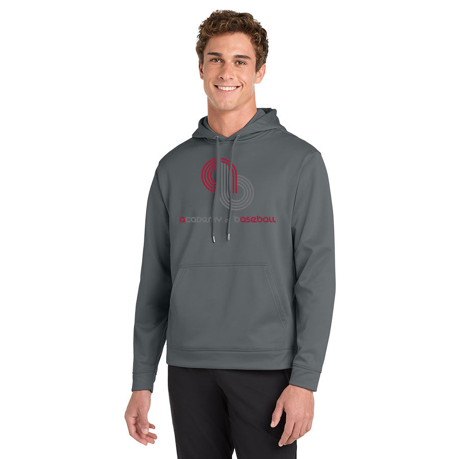 ACADEMY OF BASEBALL LOGO PERFORMANCE HOODED SWEATSHIRT