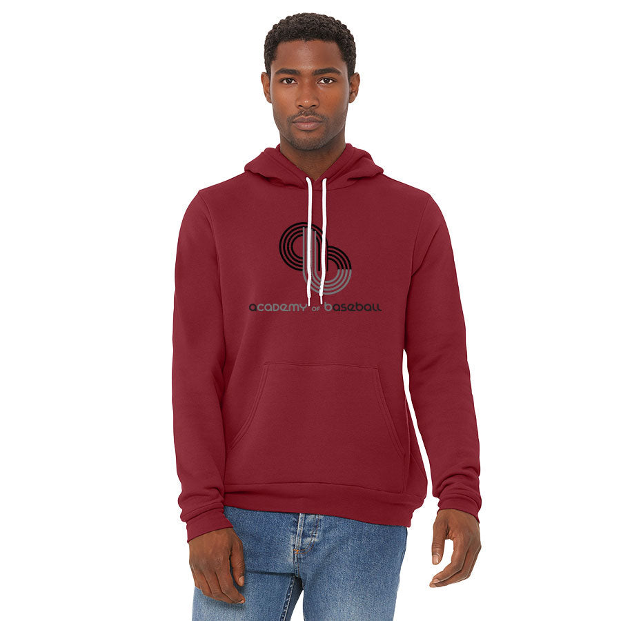 ACADEMY OF BASEBALL LOGO SPONGE FLEECE PULLOVER HOODIE
