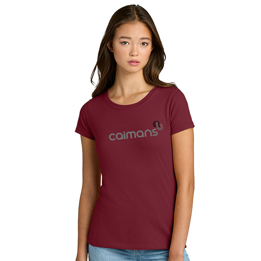 ACADEMY OF BASEBALL CAIMANS WOMENÕS IDEAL TEE