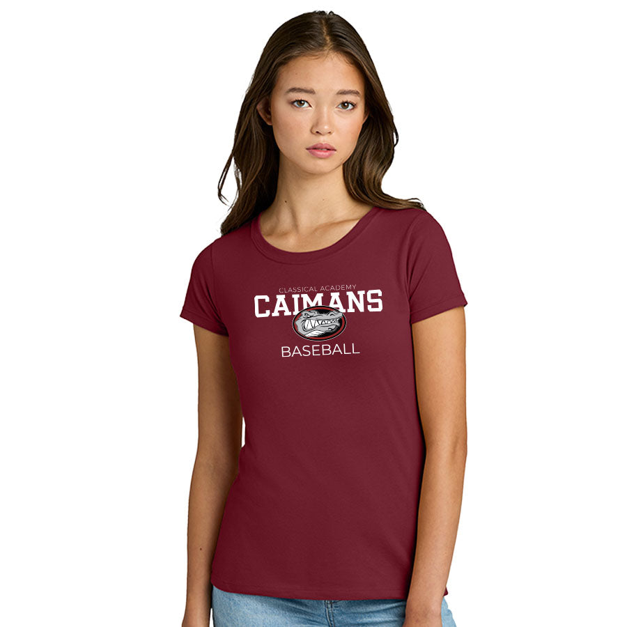 CLASSICAL ACADEMY BASEBALL PRIMARY WOMENÕS IDEAL TEE