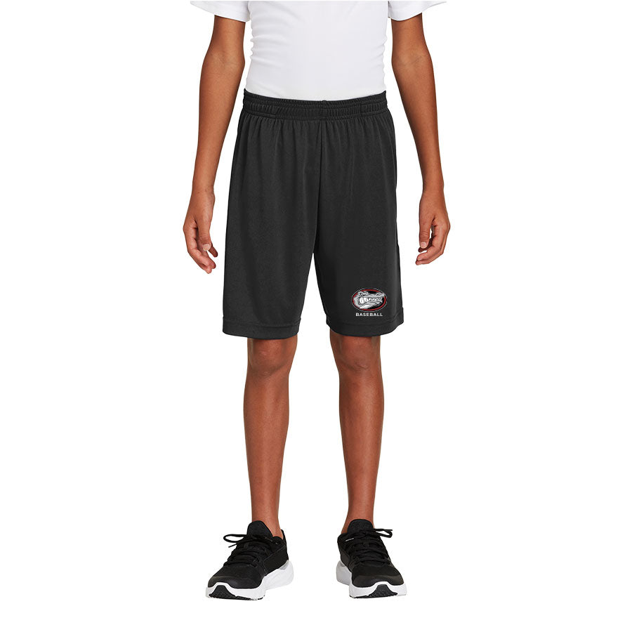 CLASSICAL ACADEMY BASEBALL SECONDARY YOUTH POSICHARGE COMPETITOR POCKETED SHORT