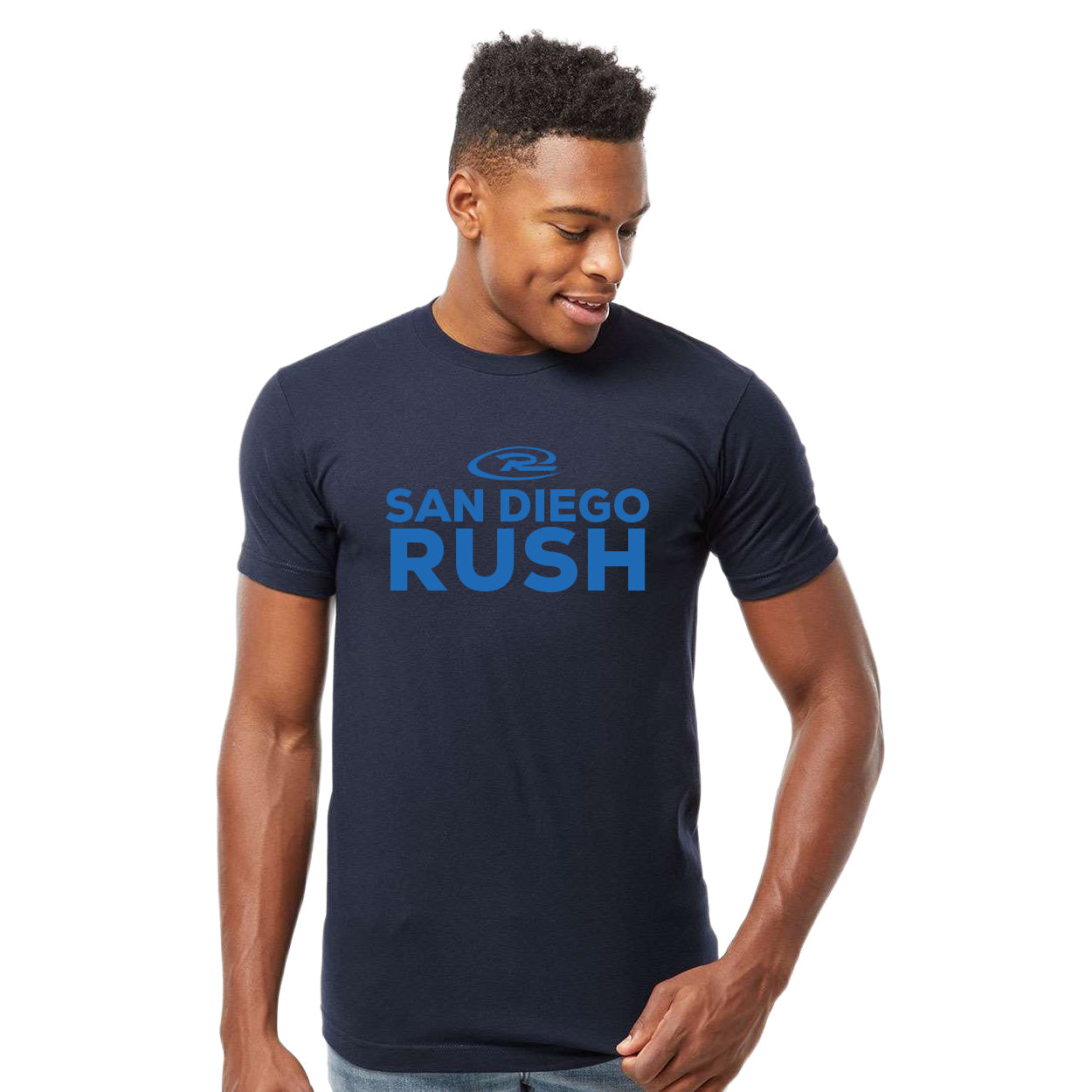 SAN DIEGO RUSH STACKED CLASSIC T-SHIRT