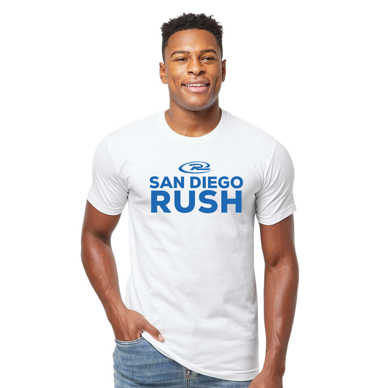 SAN DIEGO RUSH STACKED CLASSIC T-SHIRT