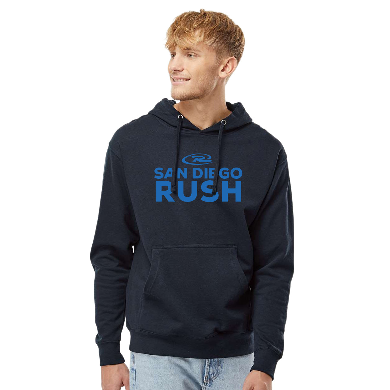 SAN DIEGO RUSH STACKED MIDWEIGHT HOODED SWEATSHIRT
