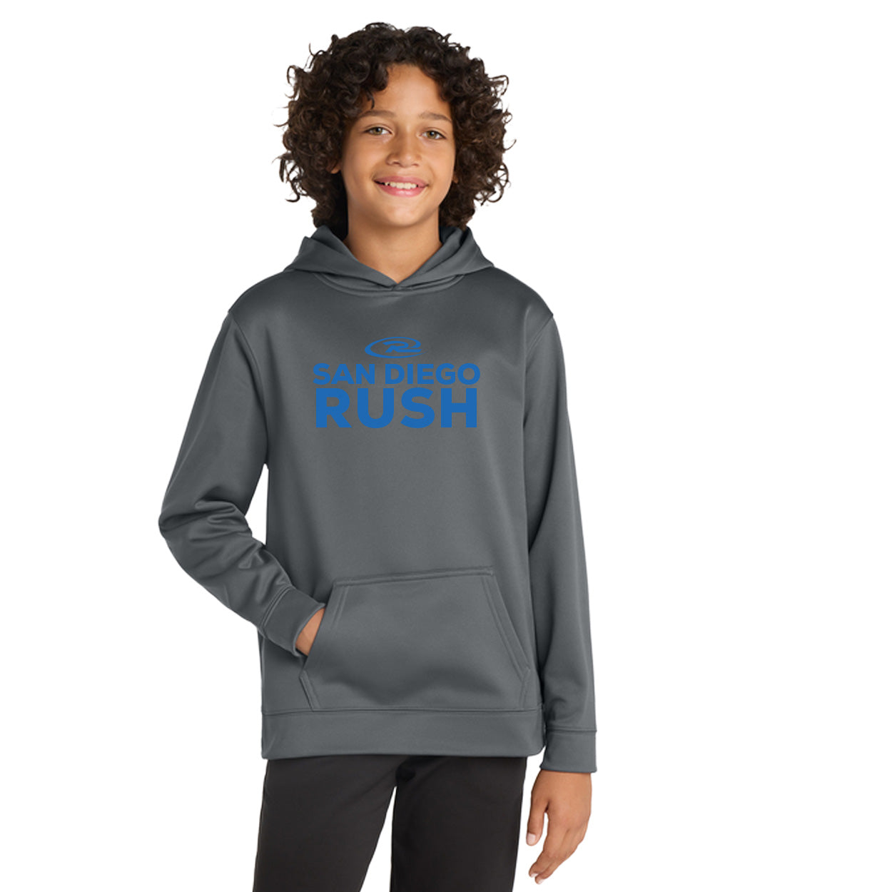 SAN DIEGO RUSH STACKED PERFORMANCE HOODED SWEATSHIRT