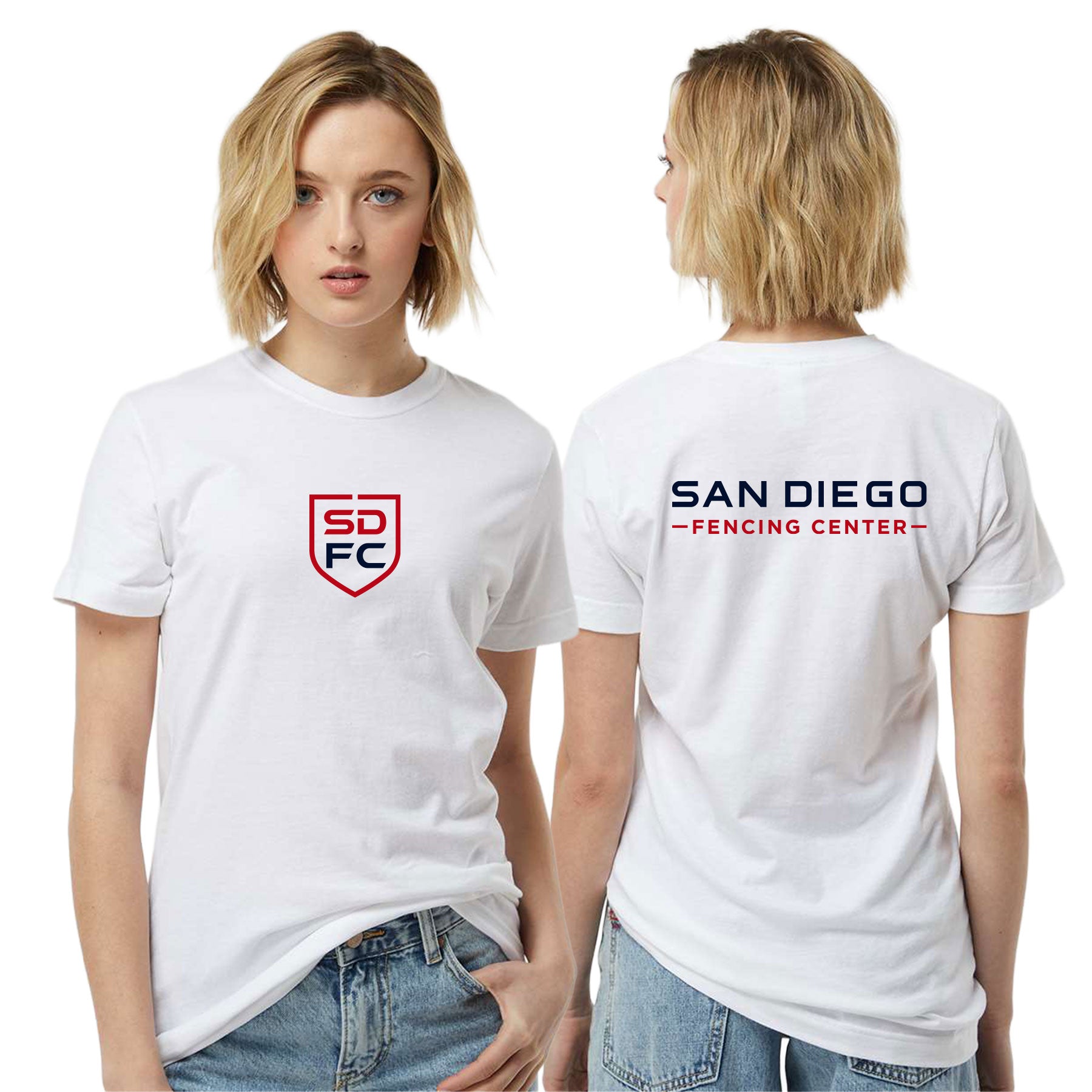 SD FENCING LOGO CLASSIC T-SHIRT