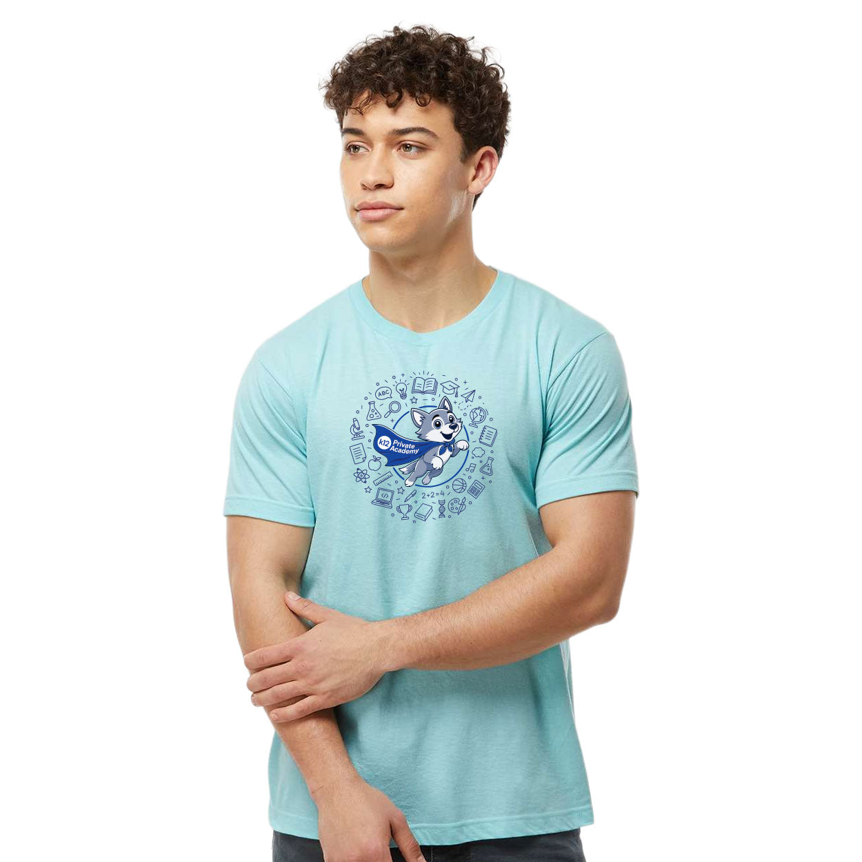 K12 PRIVATE ACADEMY WOLFIE ICONS CLASSIC T-SHIRT