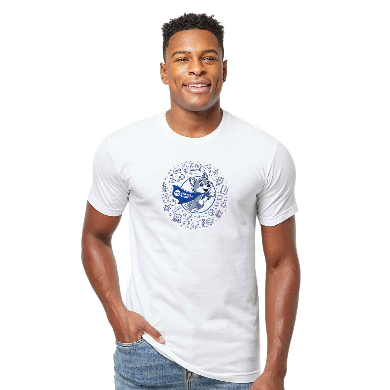 K12 PRIVATE ACADEMY WOLFIE ICONS CLASSIC T-SHIRT