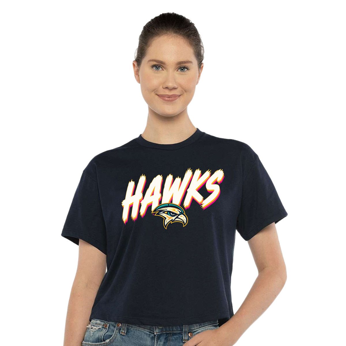 HAWKS CITY CONNECT II WOMEN'S IDEAL CROP TOP