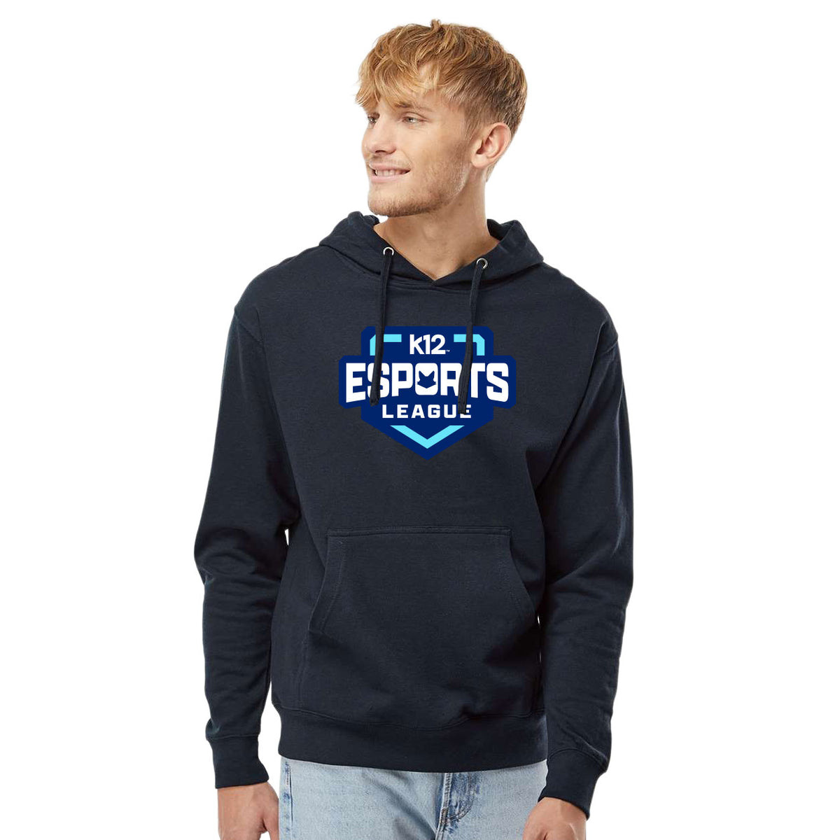 K12 ESPORTS LEAGUE LOGO MIDWEIGHT HOODED SWEATSHIRT