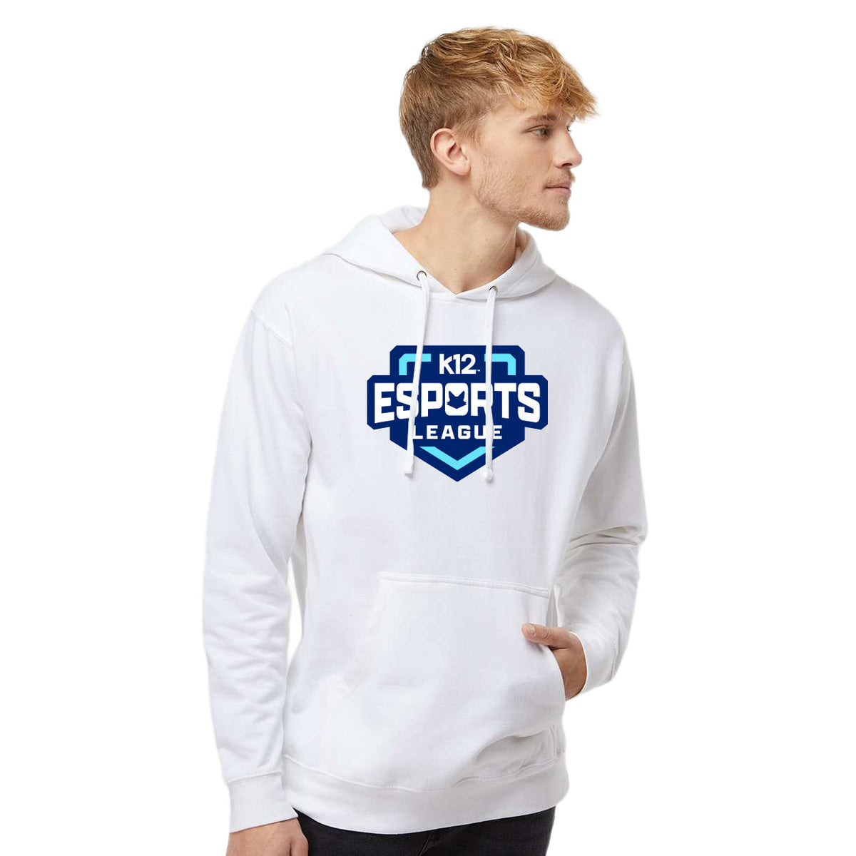 K12 ESPORTS LEAGUE LOGO MIDWEIGHT HOODED SWEATSHIRT