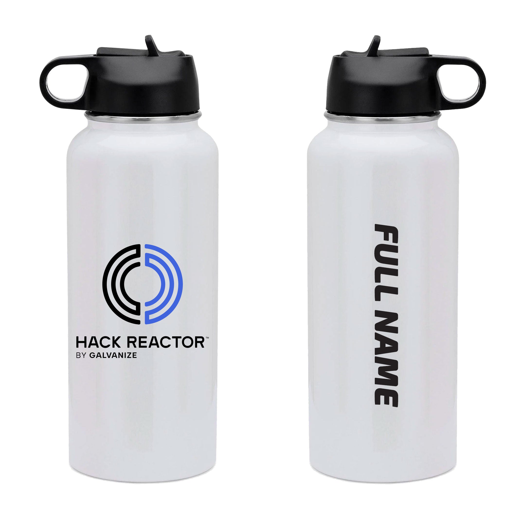HACK REACTOR LOGO 32OZ HYDRO WATER BOTTLE - SUBLIMATION