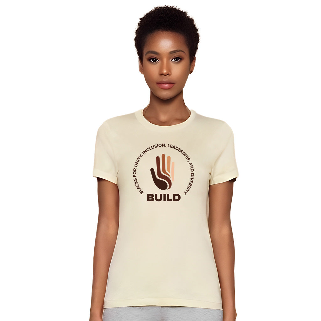BUILD LOGO WOMENÕS COTTON TEE