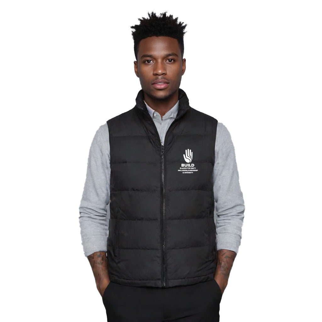 BUILD LOGO PUFFER VEST