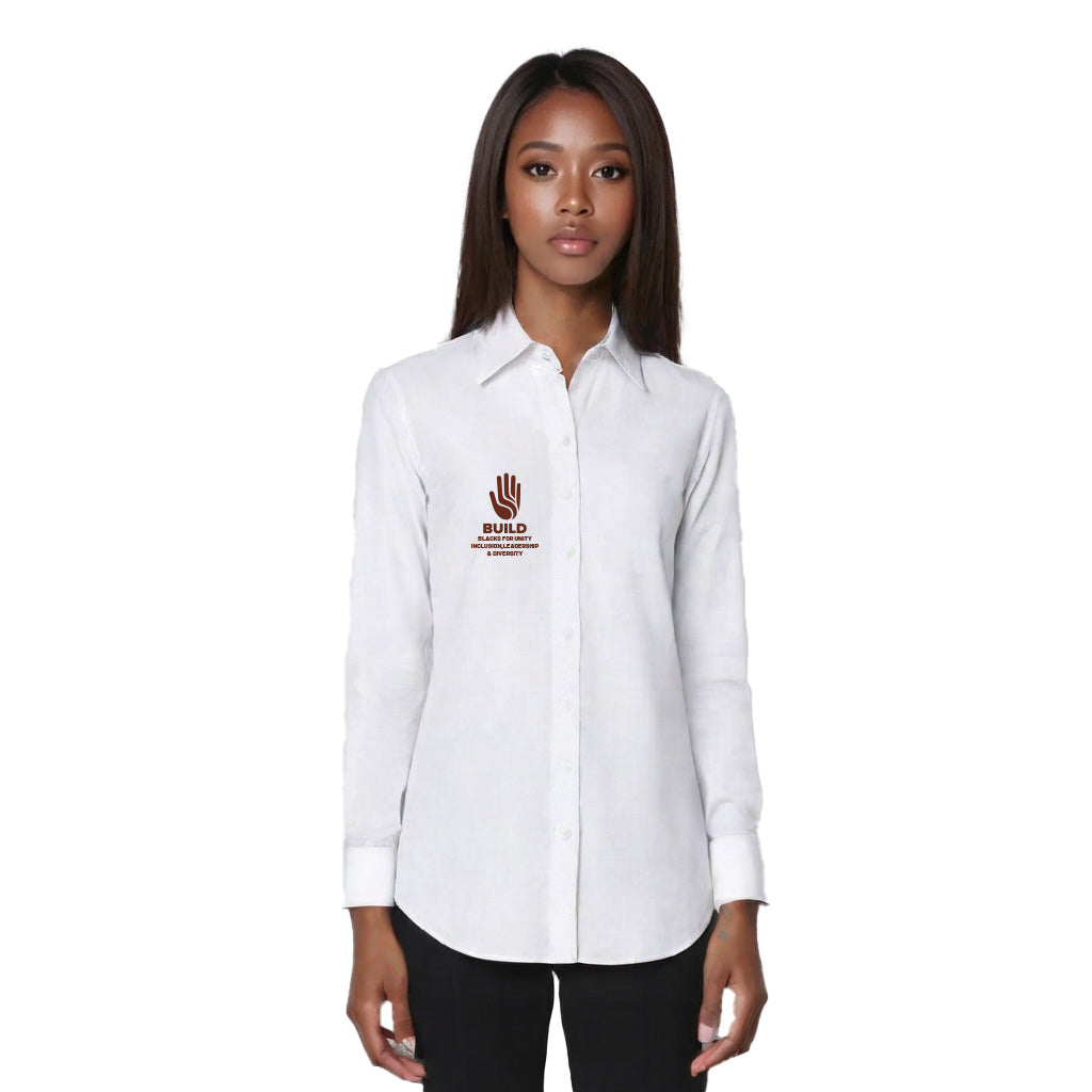 BUILD LOGO SUPERPRO OXFORD SHIRT