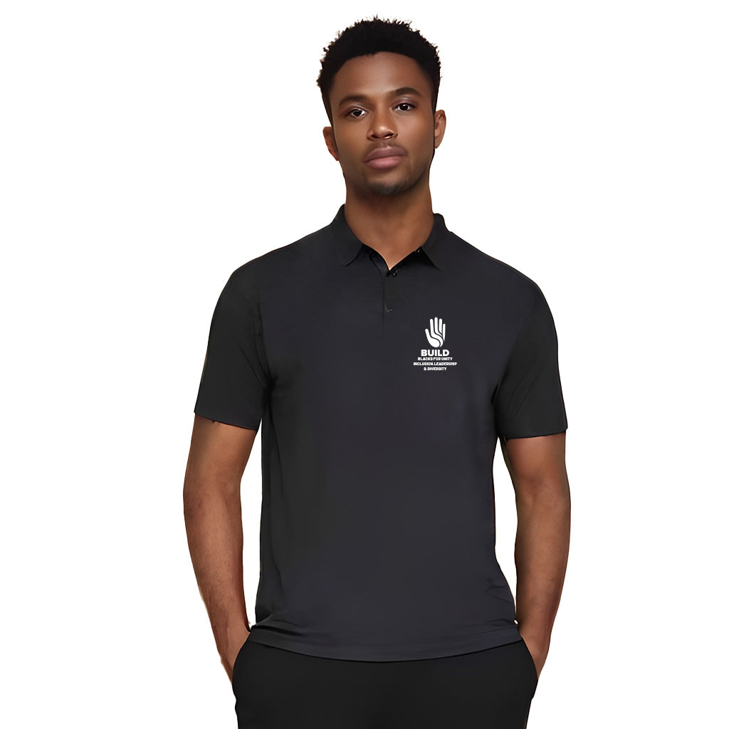 BUILD LOGO ONYX POLO - EMBROIDERED