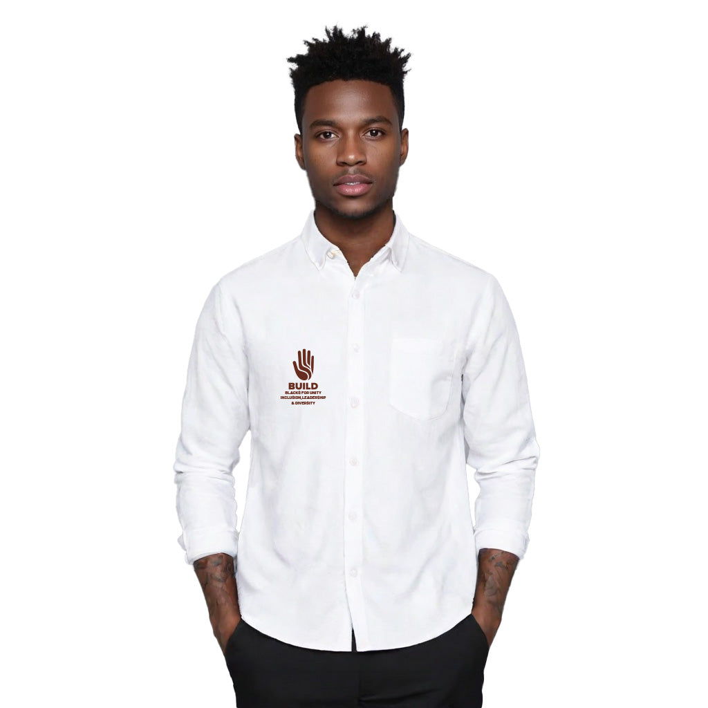BUILD LOGO SUPERPRO OXFORD SHIRT