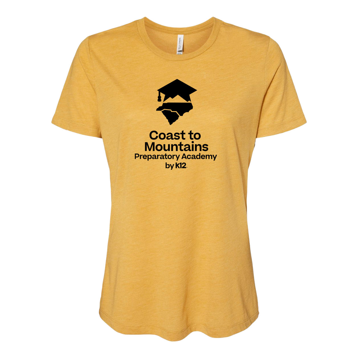 CMPA LOGO WOMENÕS RELAXED FIT TRIBLEND TEE