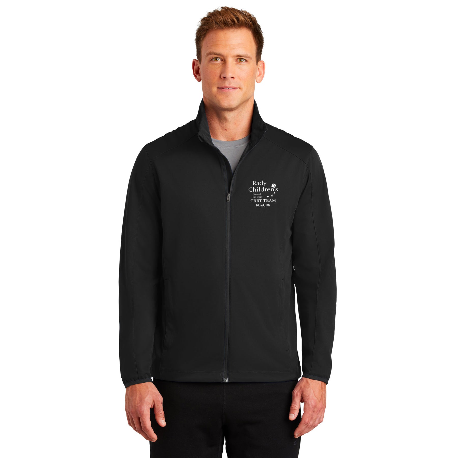RADY CHILDREN'S CRRT EMBROIDERED  PORT AUTHORITY ACTIVE SOFT SHELL JACKET