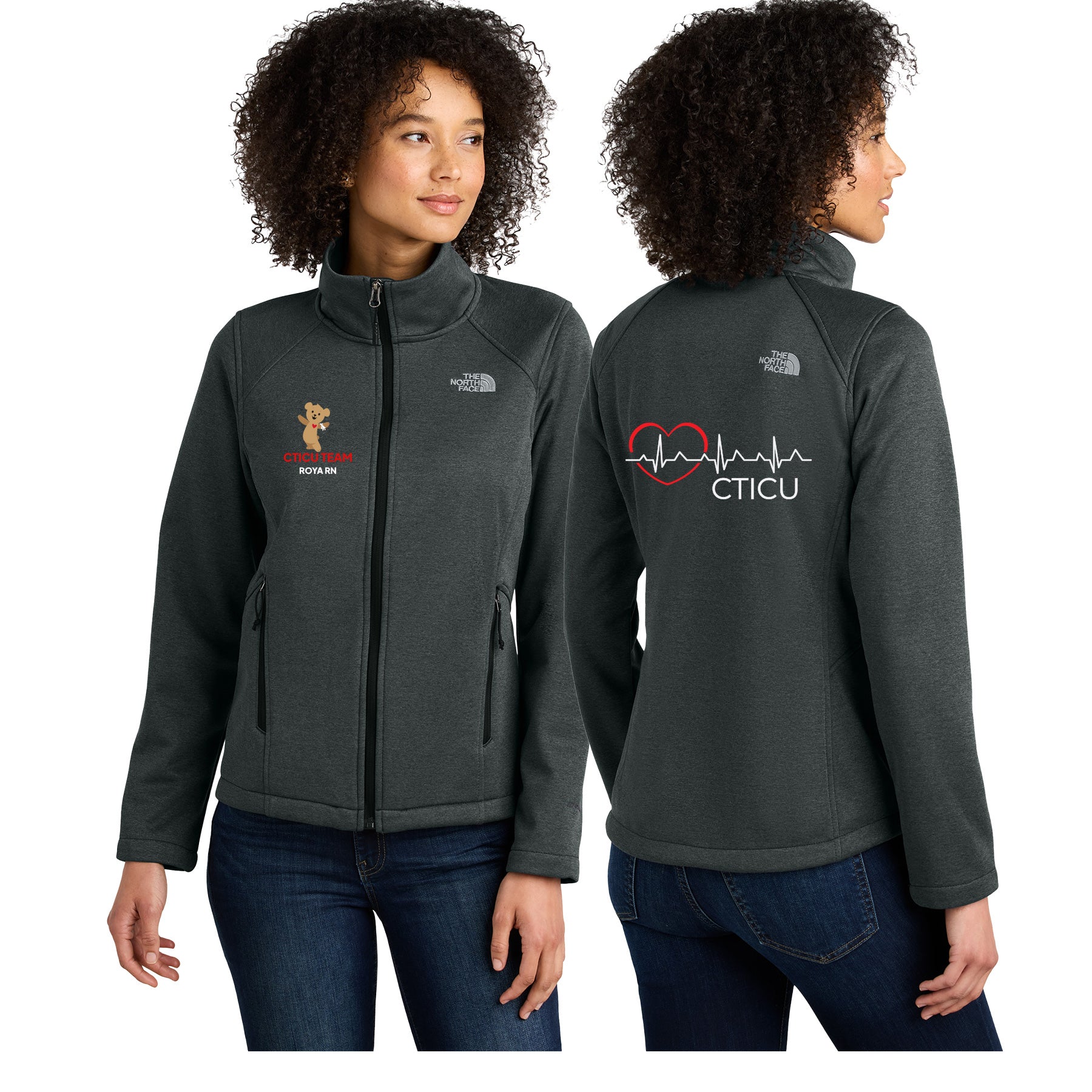 CTICU The North Face Women's Chest Ridgewall Soft Shell Jacket