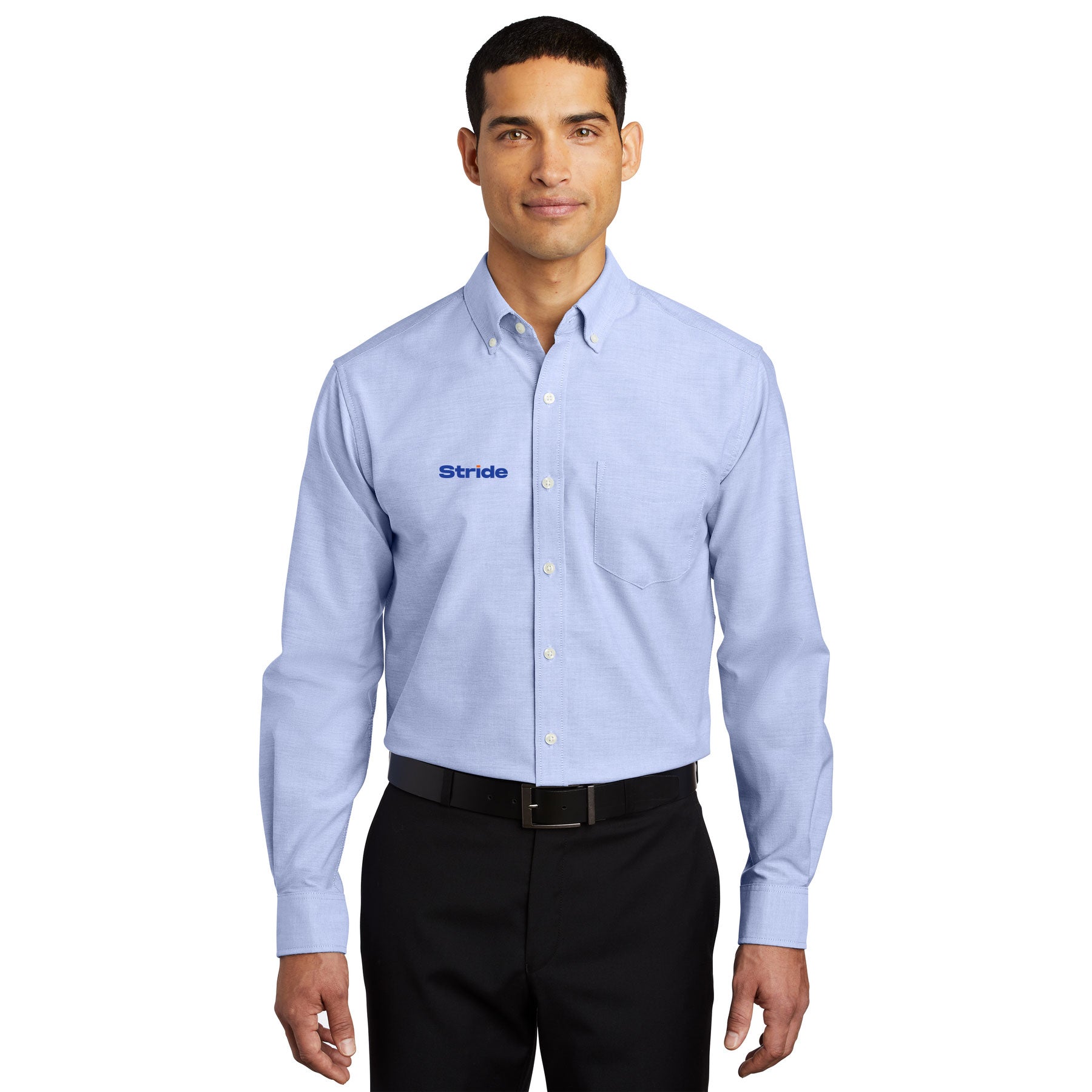 STRIDE EMBROIDERED SUPERPRO OXFORD SHIRT