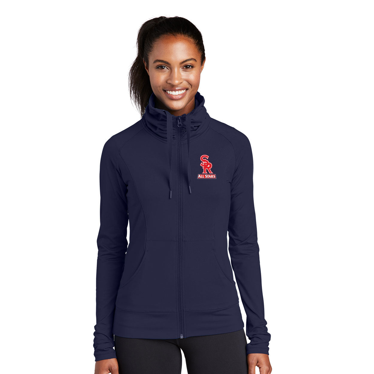 2025 SRLL ALL-STARS LOGO SPORT-WICK STRETCH FULL-ZIP JACKET