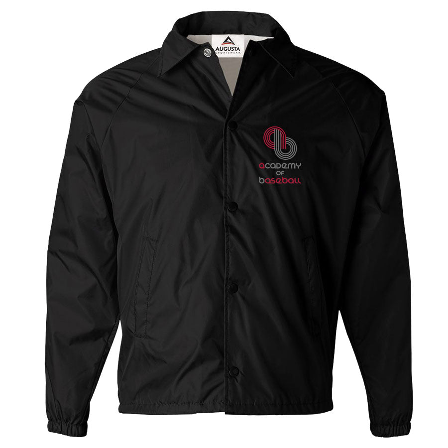 ACADEMY OF BASEBALL EMBROIDERED LOGO MEN'S COACH'S JACKET