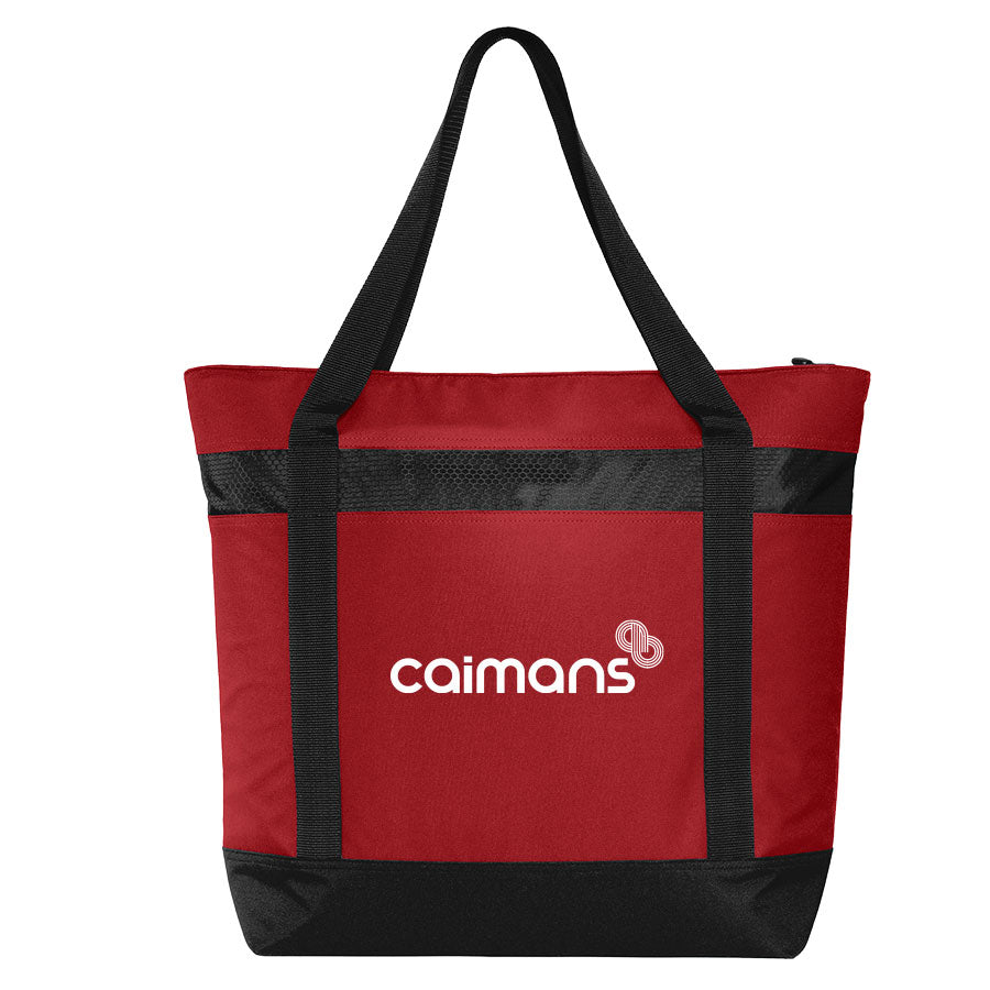 ACADEMY OF BASEBALL EMBROIDERED LOGO LARGE TOTE COOLER