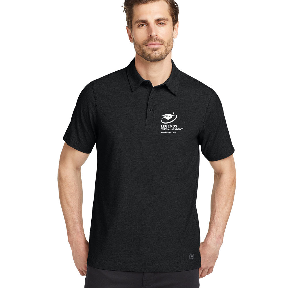 LEGENDS VIRTUAL ACADEMY LOGO ONYX POLO