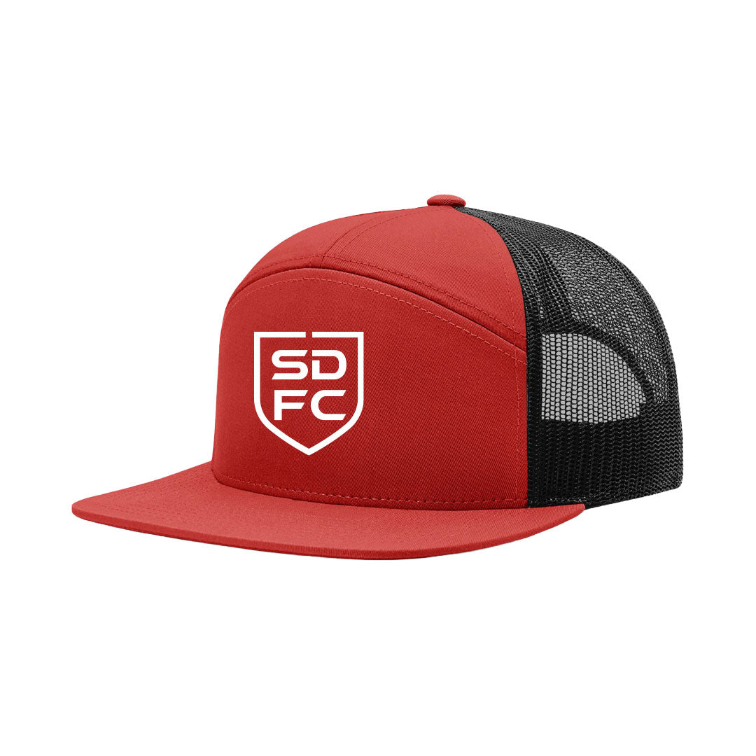 SD FENCING Richardson 7-Panel Trucker
