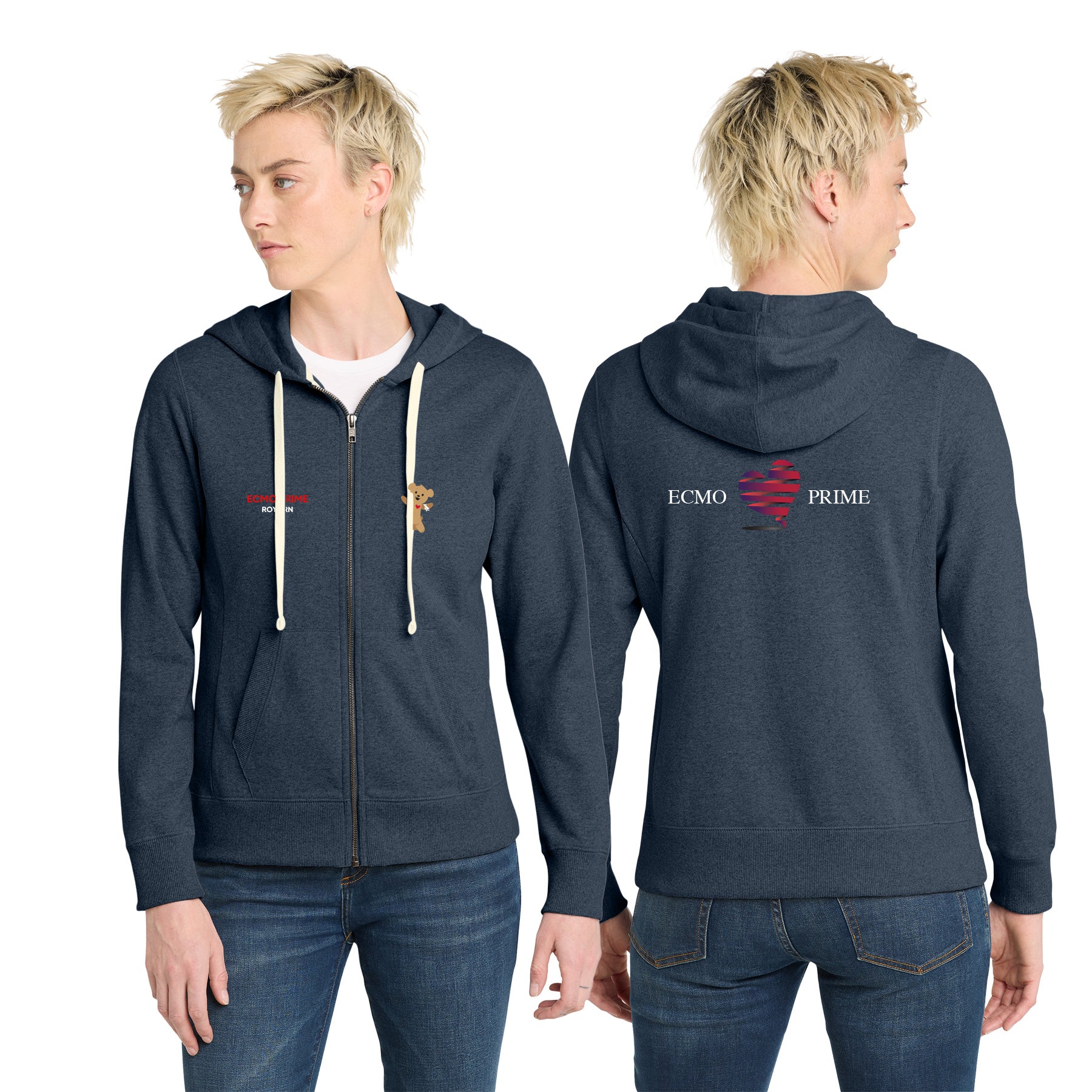 ECMO PRIME Women's Full-Zip Hoodie