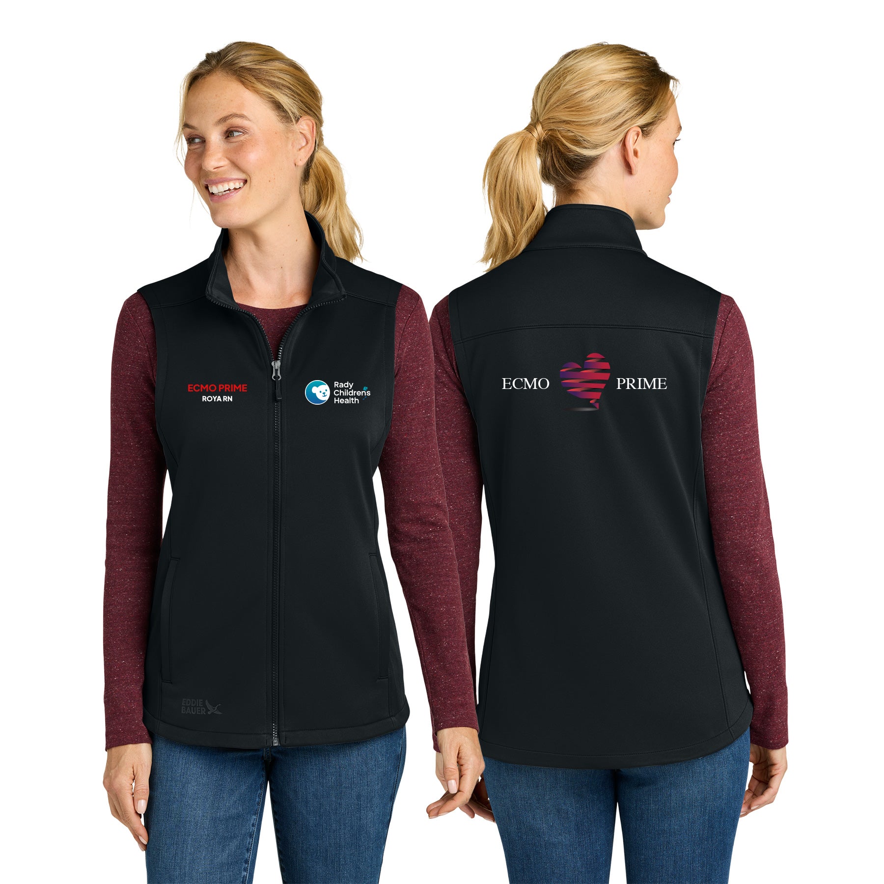 ECMO PRIME Eddie Bauer WomenÕs Smooth Mid Layer Fleece Vest