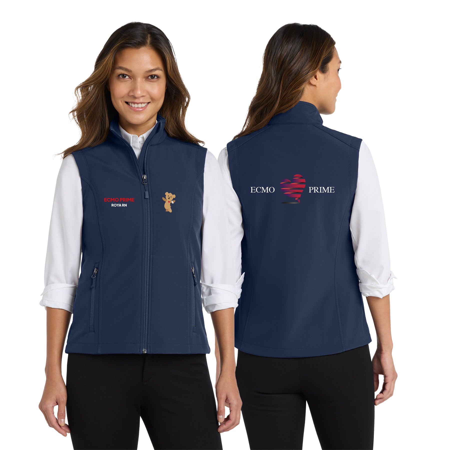 ECMO PRIME Port Authority Ladies Core Soft Shell Vest