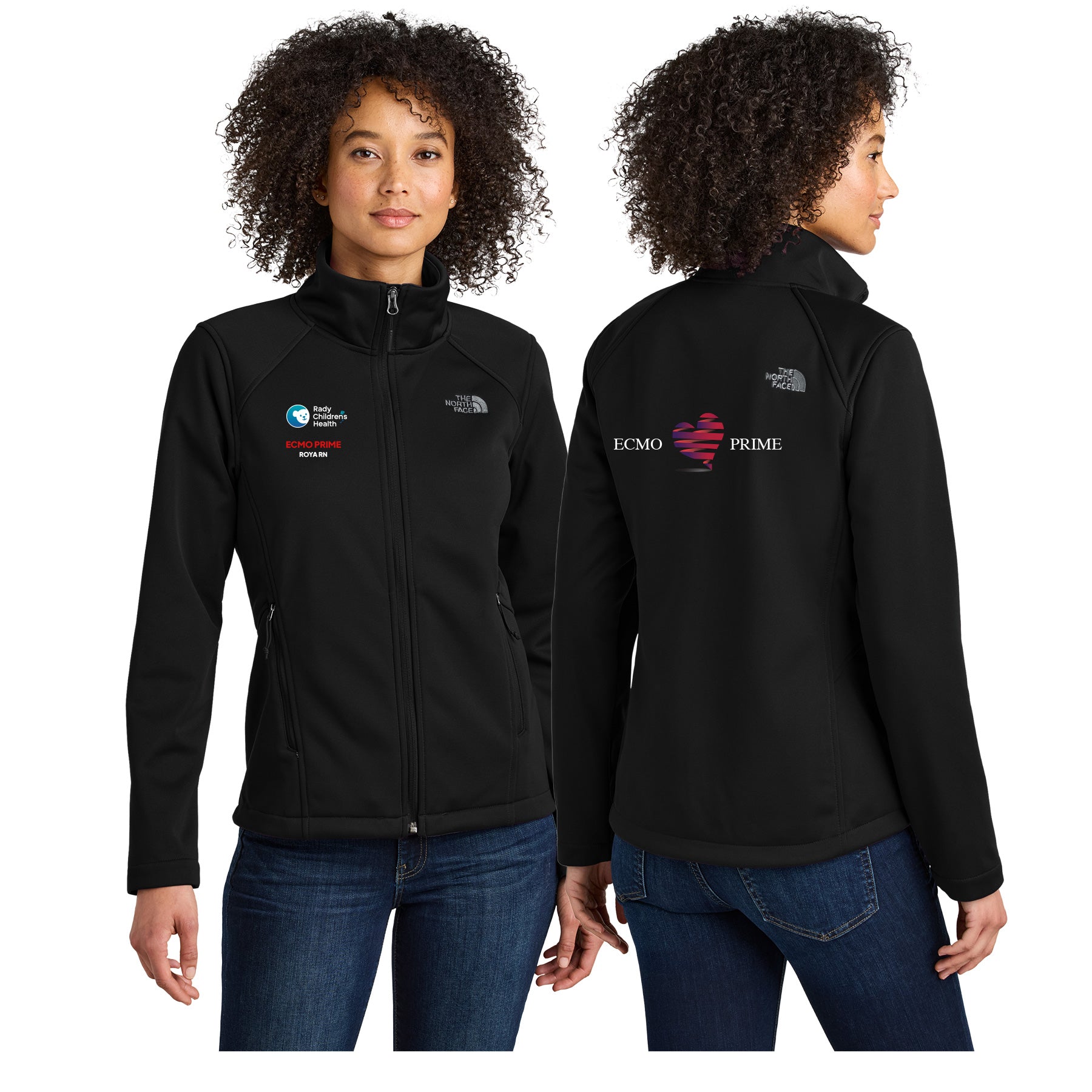 ECMO PRIME The North Face Women's Chest Ridgewall Soft Shell Jacket