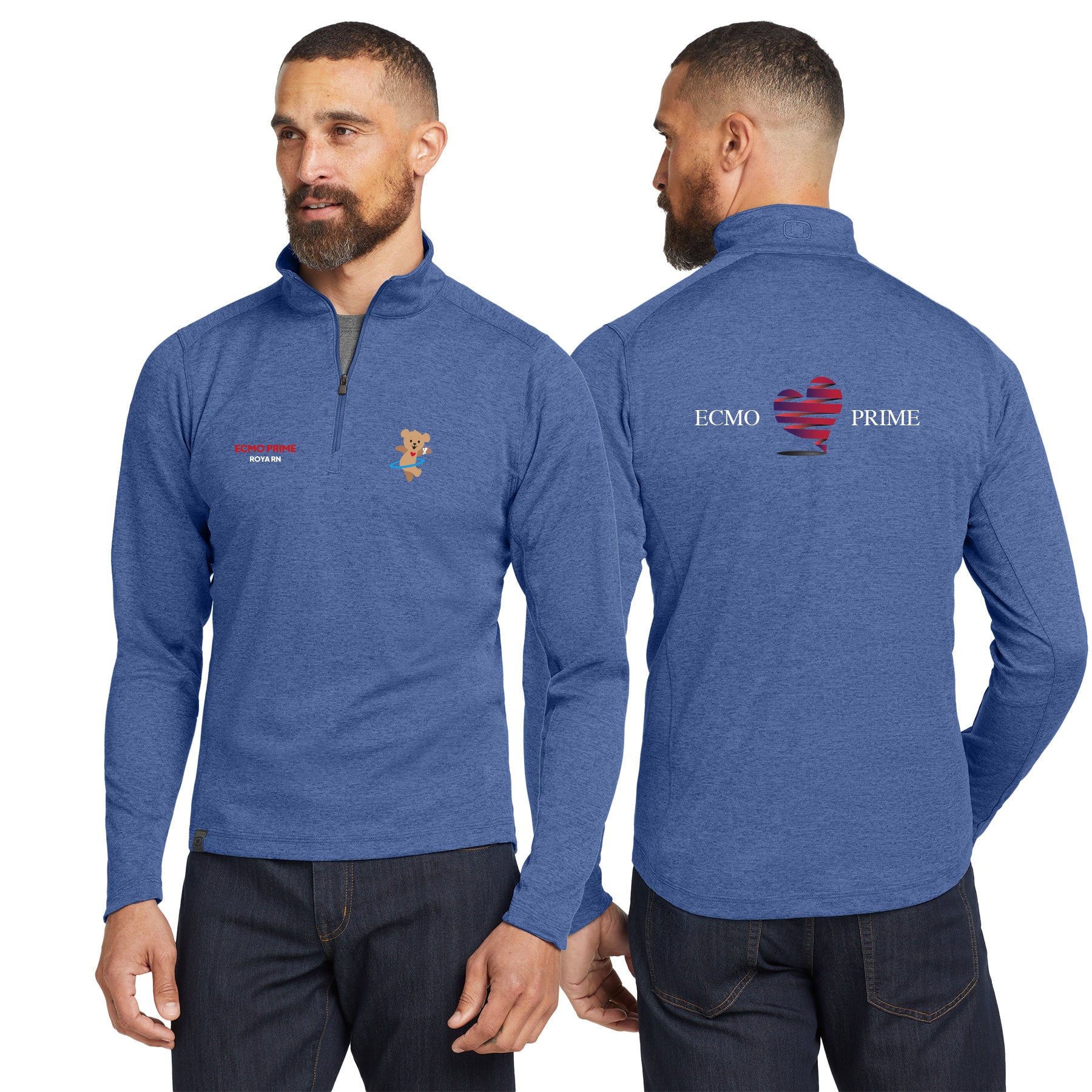ECMO PRIME OGIO Pixel 1/4-Zip