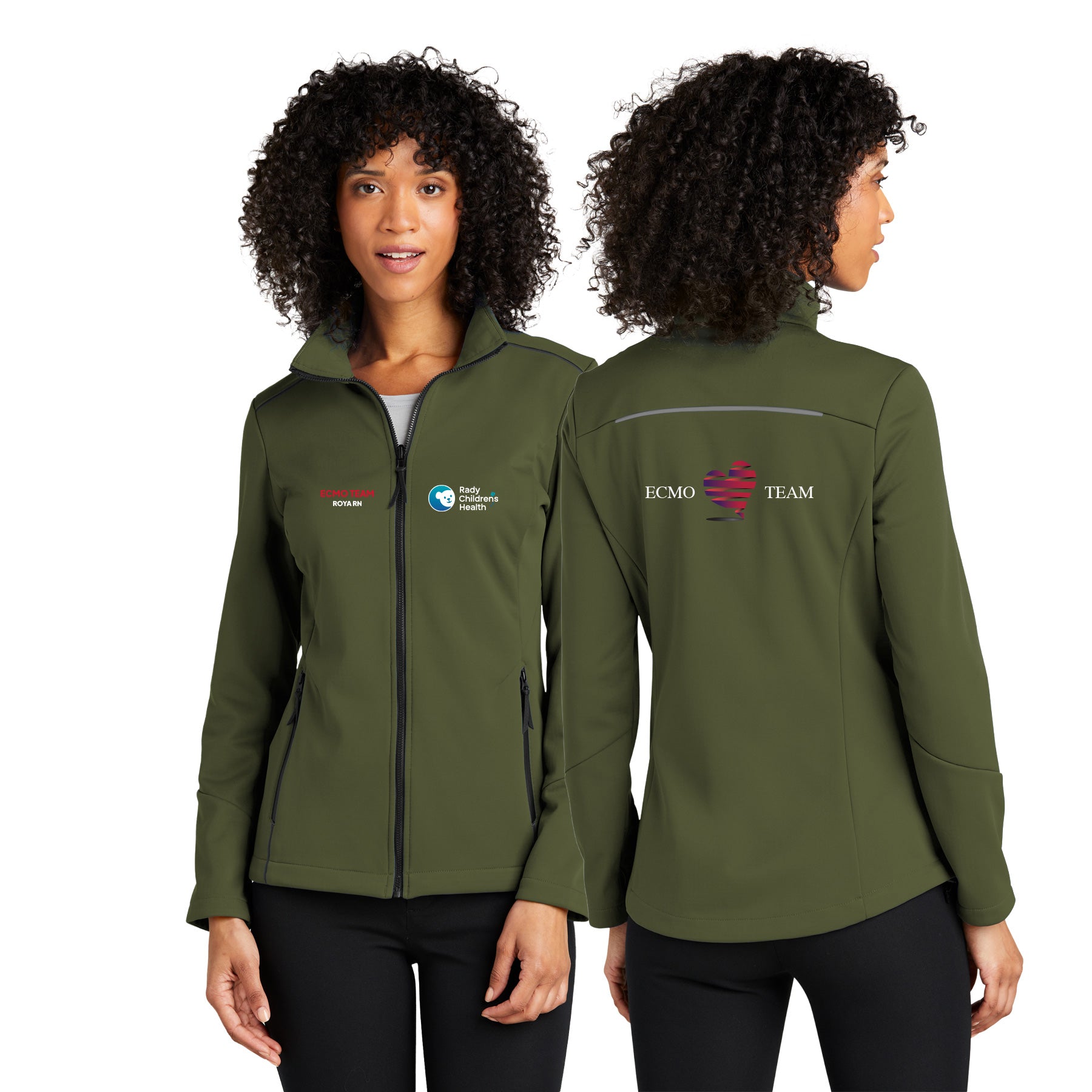 ECMO TEAM Women's Collective Tech Soft Shell Jacket