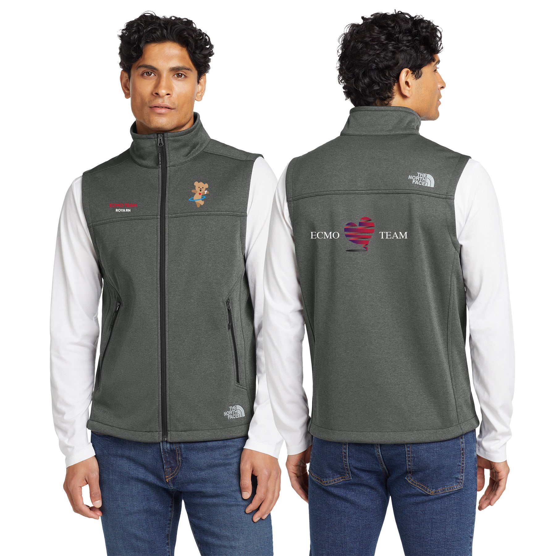 ECMO TEAM The North Face Ridgewall Soft Shell Vest