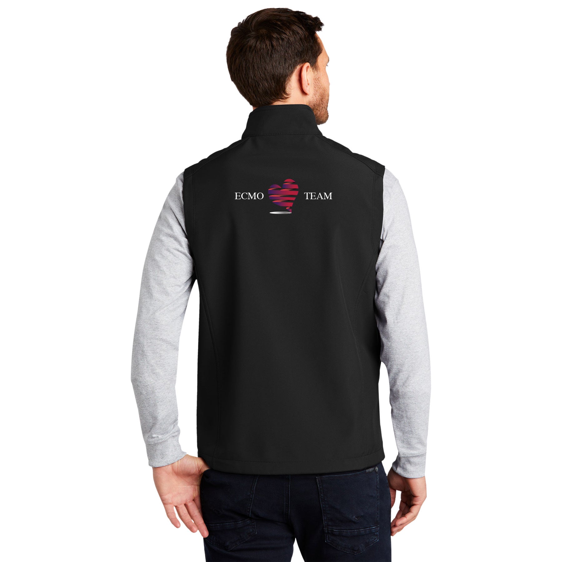 RADY'S ECMO TEAM LOGO CORE SOFT SHELL VEST