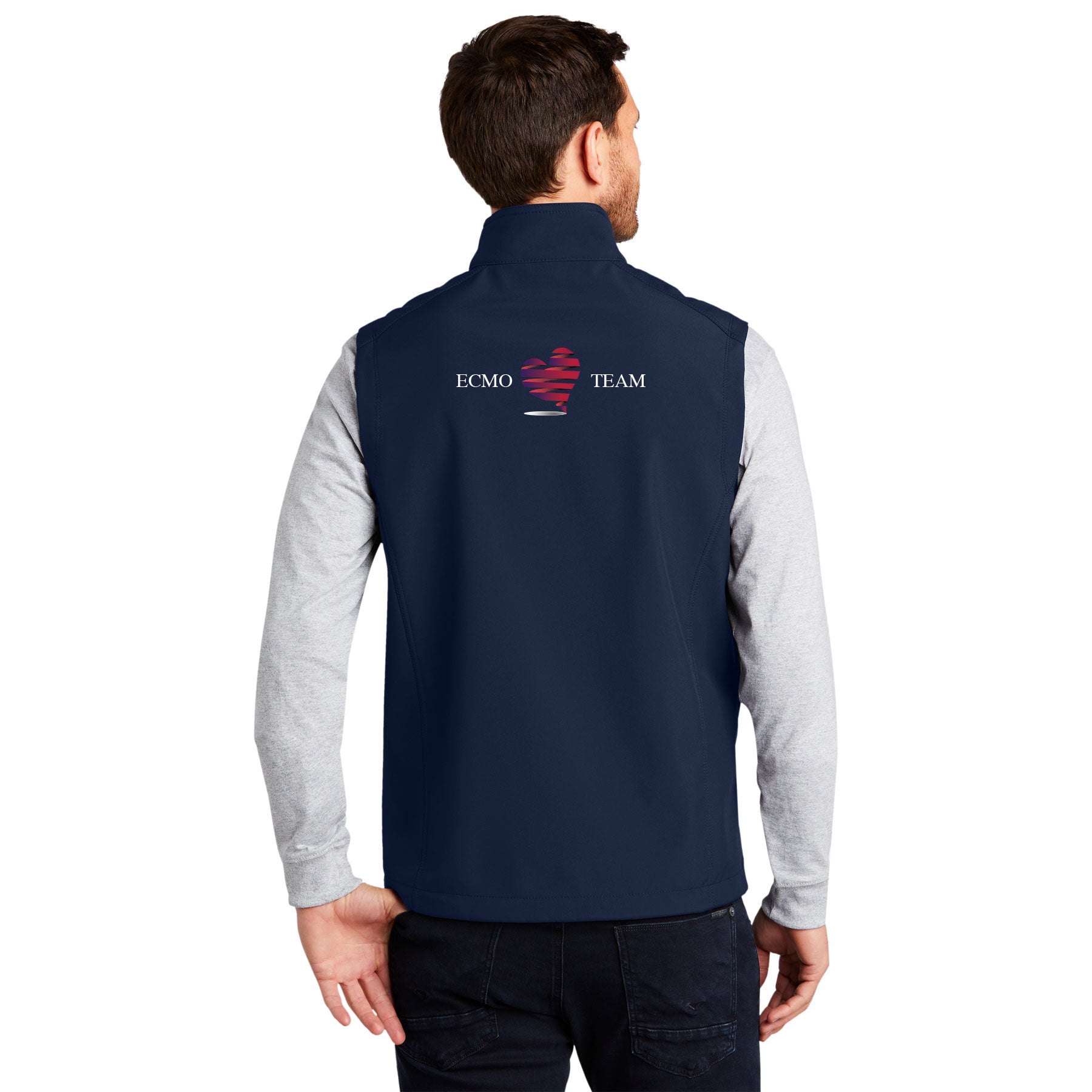 RADY'S ECMO TEAM LOGO CORE SOFT SHELL VEST