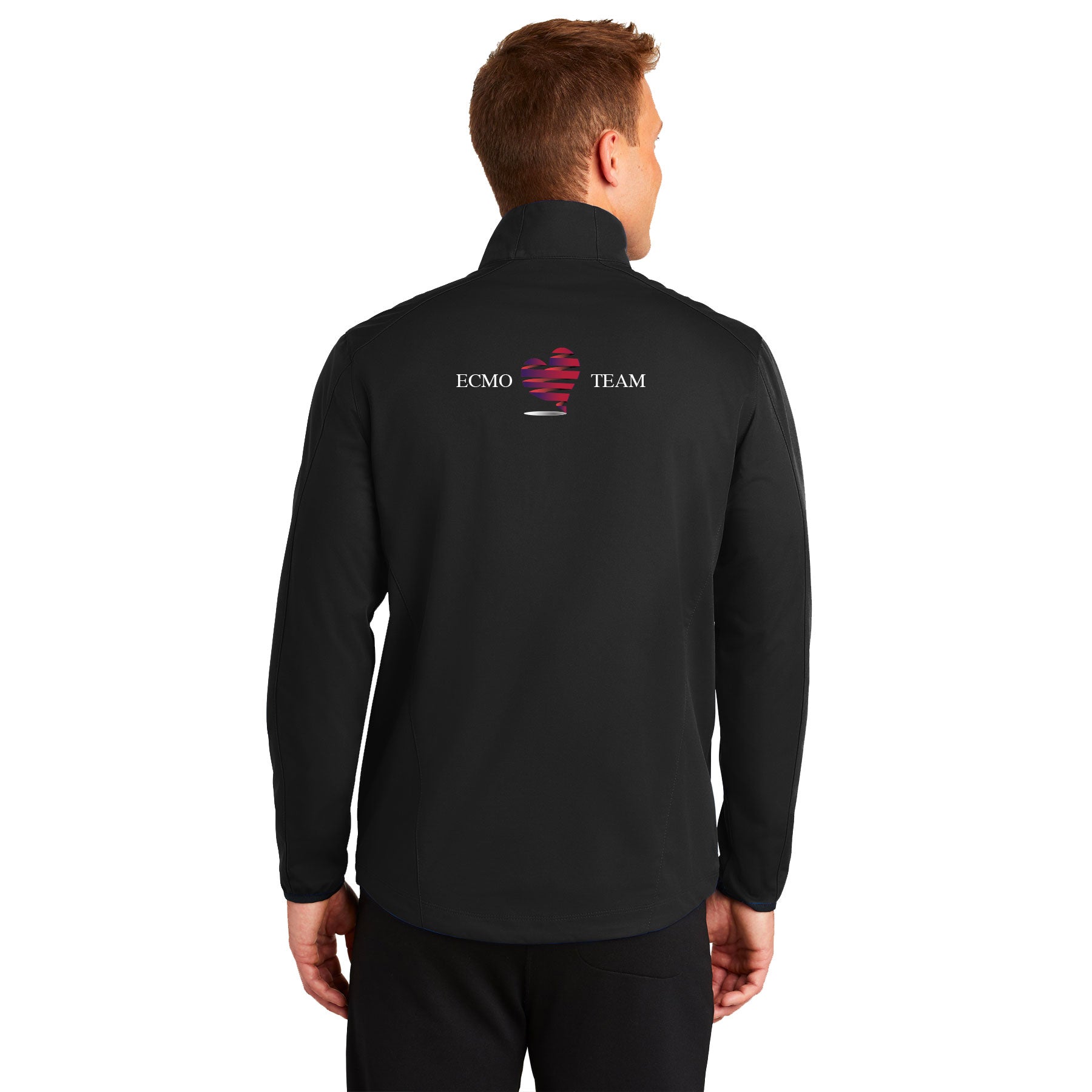 RADY'S ECMO TEAM LOGO PORT AUTHORITY ACTIVE SOFT SHELL JACKET