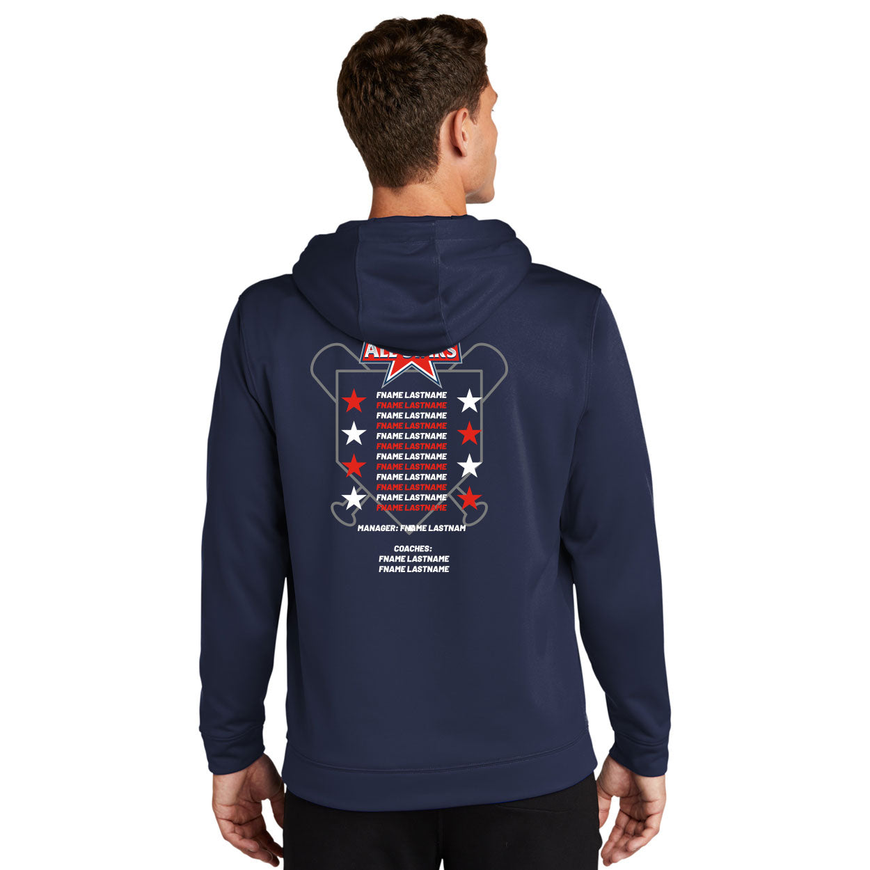 2025 SRLL ALL-STARS LOGO PERFORMANCE HOODED SWEATSHIRT