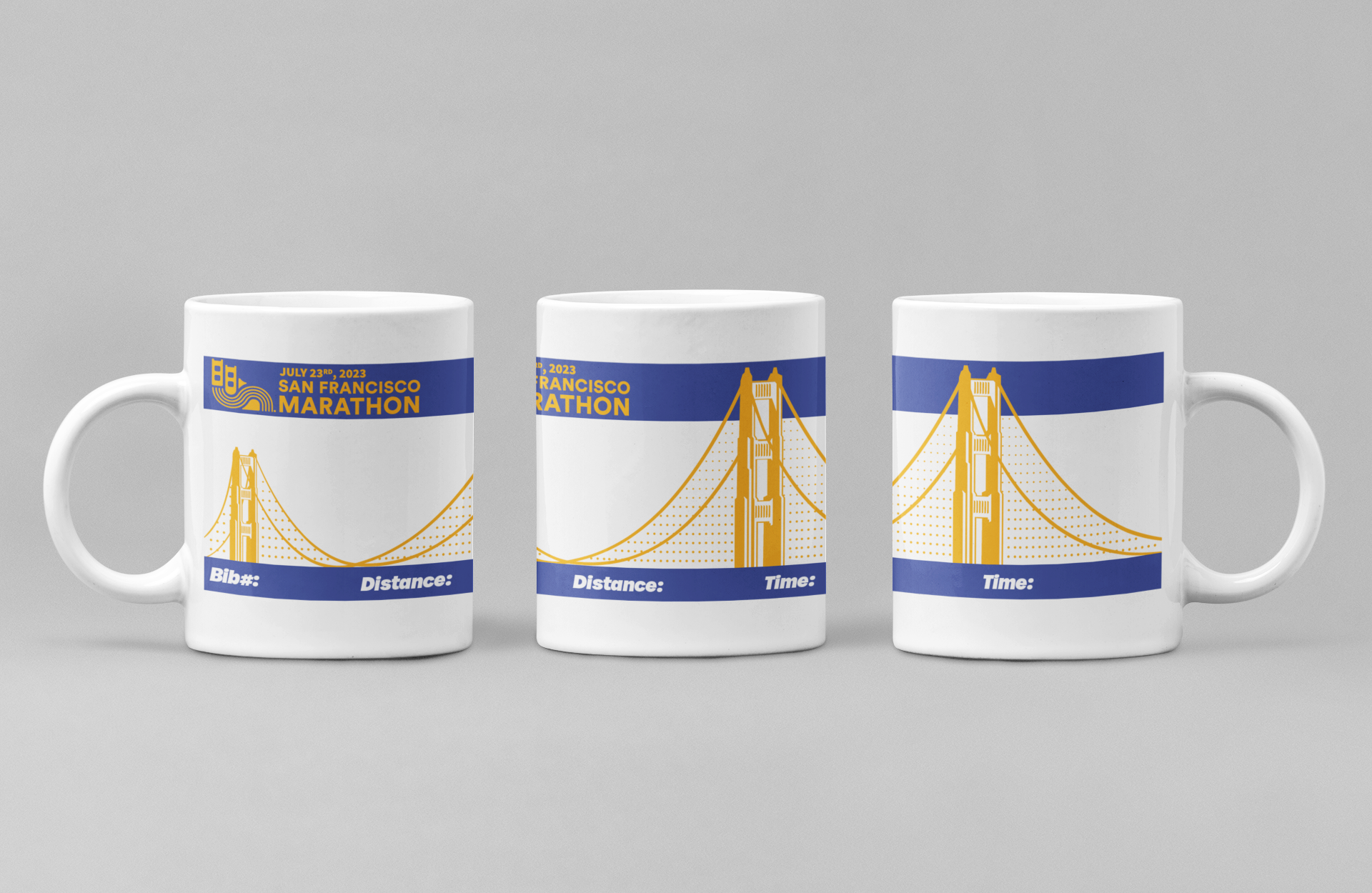 2023 SAN FRANCISCO MARATHON FINISHER MUG