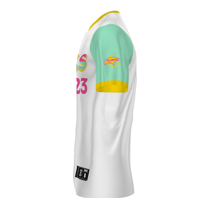 SD HAWKS CITY CONNECT FREESTYLE SUBLIMATED LIGHTWEIGHT V-NECK JERSEY