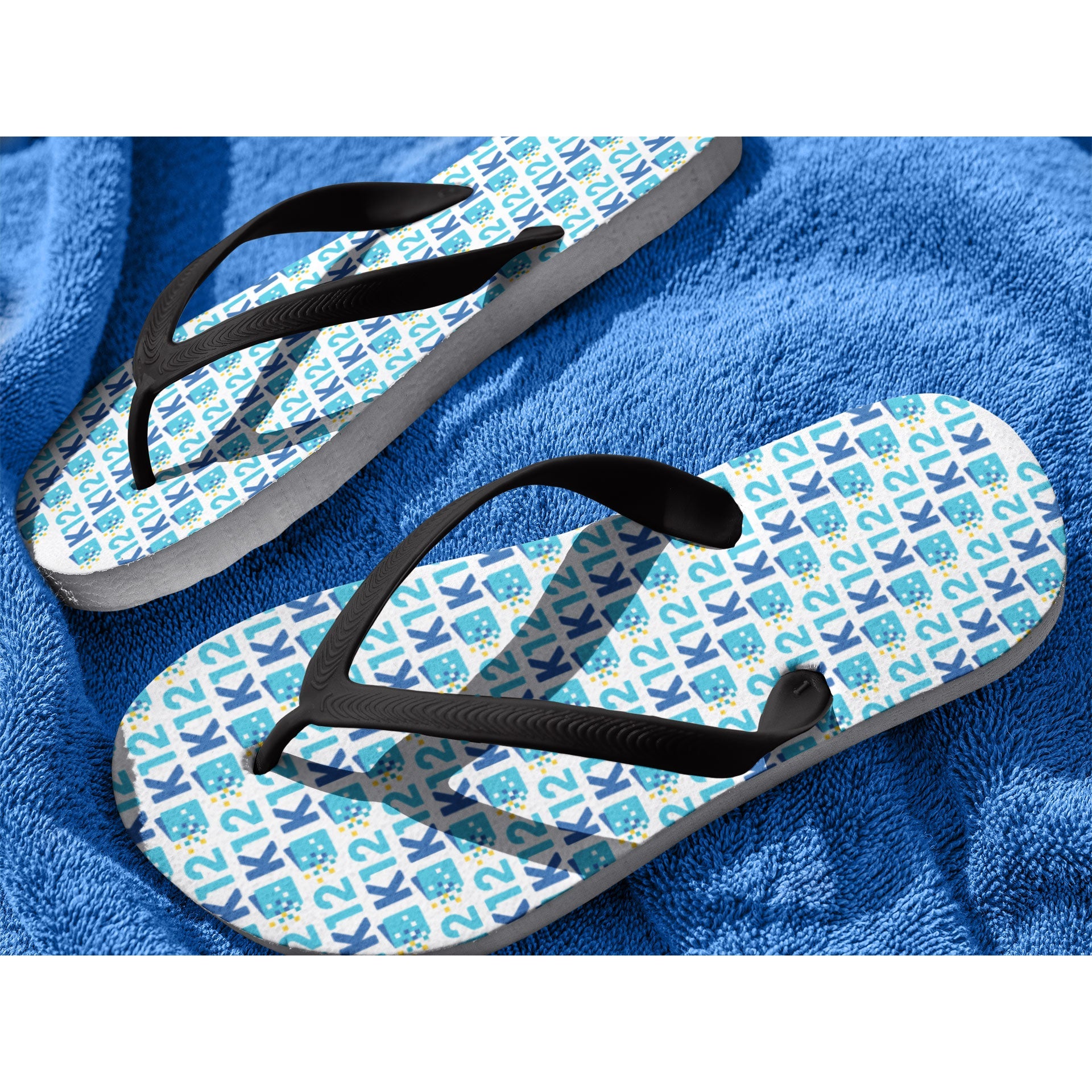 K12 LOGO FLIP FLOPS